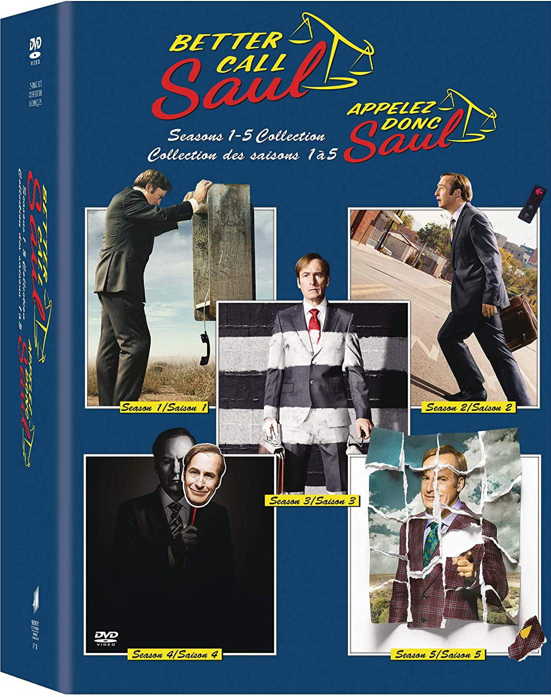 Better Call Saul Complete Series Seasons 1-6 DVD Box Set - Walmart.com