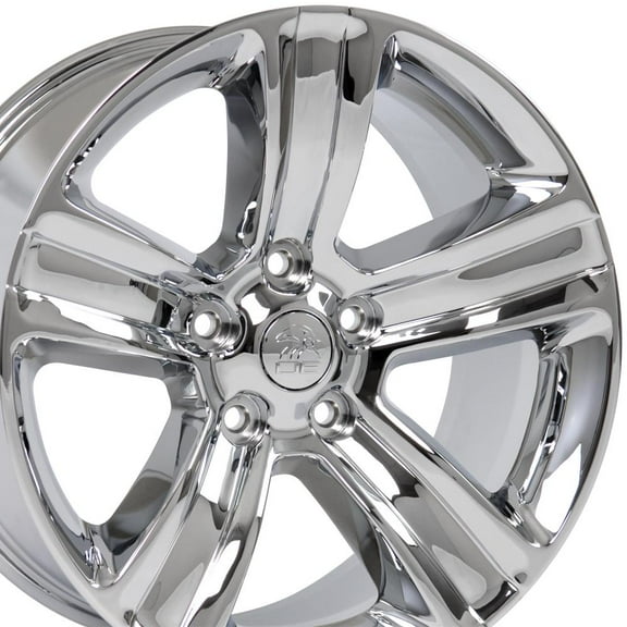 OE Wheels DG65 20 Inch Rim Fits Ram 1500 Style 5x139.7 20x9 Chrome - Hollander 2453 (1)