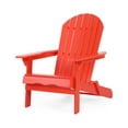 thumbnail image 2 of Carla Acacia Wood Outdoor Adirondack Chair, Red, 2 of 9
