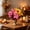 A, variant on LiUMX Artificial Fall Sunflower and Maple Leaf Bouquet, Multicolor Faux Floral Arrangement with Pumpkins and Berries, Plastic Thanksgiving Harvest Home Decor