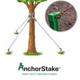 thumbnail image 7 of AnchorStake 12”  Tent, Tree & Canopy Garden Stakes, Heavy-Duty ABS Rust-Free Ground Anchors, Green, 10-Pack, 7 of 7