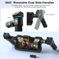 thumbnail image 3 of Rig Cage FREEWELL Genius para iPhone 16 Pro con trípode y Monop, 3 of 7