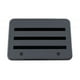 Norcold; Remplacement 620505BK pour Réfrigérateur Évent Latéral; 6-3/16 Pouces de Hauteur x 17-13/16 Pouces de Largeur; Noir; Plastique – image 4 sur 4