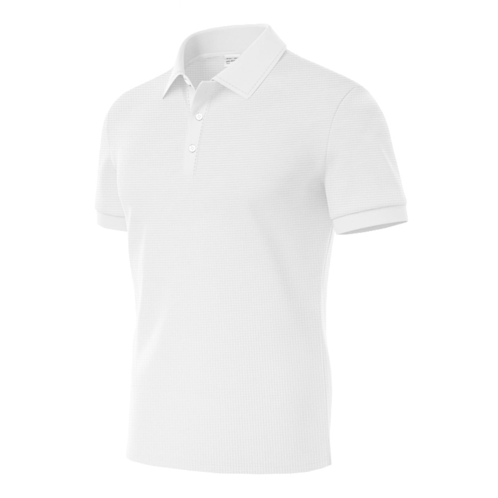 Cph/Golf CLUB WAFFLE P/O JKT 【WHITE】 L DDAPJ pyju Solid Color Polos for Men Waffle Shirts Moisture