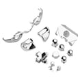 thumbnail image 2 of DEWIN Colorful Screwdriver Set Buttons Replacement Parts for Xbox One Controller(Silver), 2 of 11