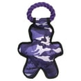 thumbnail image 6 of Multipet Camouflage Tug 'o Man Dog Toy with Cotton Rope & Squeaker for Tough Chewers, Green, 6 of 6