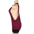 thumbnail image 4 of Weikingp Summer Tops For Teens Trendy Tank Tops For Women 2024 Thick Strap Tank Tops For Women Compression Tank Tops For Women Backless Top Red S, 4 of 4