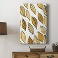 thumbnail image 5 of Patterned Leaf Shapes II Premium Gallery Wrapped Canvas - Ready to Hang, 5 of 9