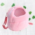 thumbnail image 2 of GOOHOCHY Transportín portátil para mascotas, pequeño y esponjoso, ideal para viajes al aire libre, caminatas y senderismo, talla L (rosa), 2 of 8