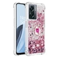 thumbnail image 2 of Case for FOXDOCK OnePlus Nord N300 Full Corner Protection Glitter Phone Case with Ring Holder, 2 of 4