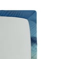 thumbnail image 2 of Ambesonne Blue Fitted Sheet, Dusk over Tropical Lagoon, Full Size, Dark Blue, 2 of 2