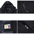 thumbnail image 5 of Tyhengta Mens Waterproof Ski Snowboard Jacket Windproof Winter Mountain Snow Coat Black L, 5 of 8