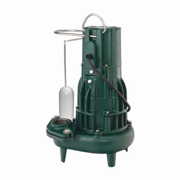 Zoeller 1/2 HP,Sewage Ejector Pump,115VAC 382-0001