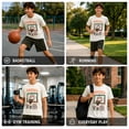 thumbnail image 3 of Quad Seven Boys Activewear Set – 2 Piece Athletic Basketball Shirt and Gym Shorts, Lightweight Breathable Sports Outfit for Boys, 3 of 7