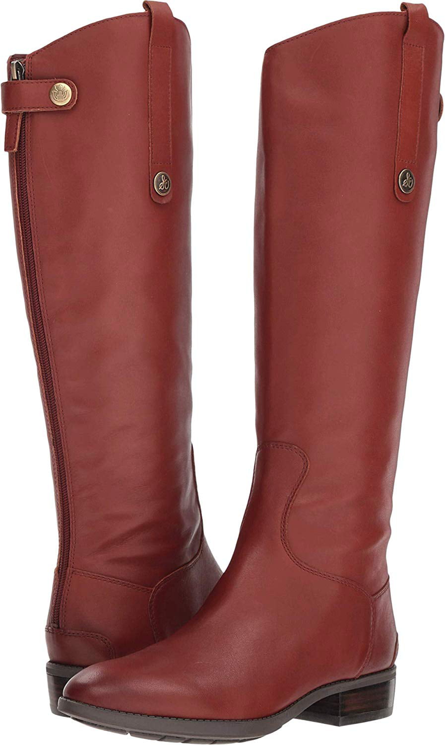 Sam Edelman Women's Penny Riding Boot Leather Knee High Western Cowgirl Cowboy 