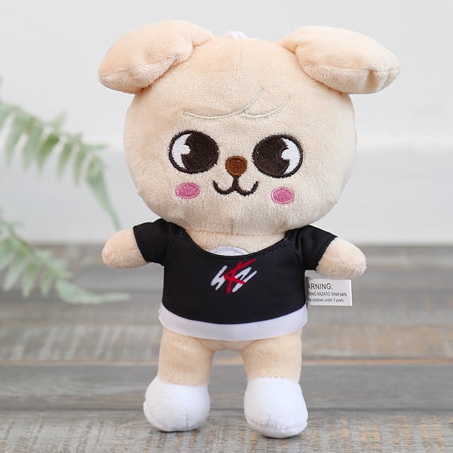 1 st 20cm Stray Kids Skzoo Plyschdocka Leksak Cartoon Anime Docka Felix Chan Hyunjin Fans, Puppym