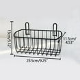 thumbnail image 3 of Gnmfd Mesh Metal Storage Basket, Wall-Mounted Organizer for Bedroom, Office, Kitchen, and Living Room, Sturdy Iron Wire Storage for Efficient Organization, Easy to Install and Clean, 3 of 9