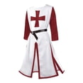 thumbnail image 1 of DuoJiaJ Medieval Waist Cincher Men's Split Hem Tunic Performance For Featival and Party Festivities, 1 of 3