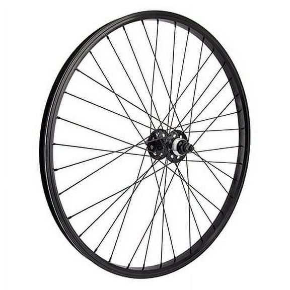 Se Bikes J24SG Rear Wheel 26in B/O 3/8inx110mm FW Rim Brake Clincher Black 36H