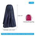 thumbnail image 2 of Unique Bargains Portable Dressing Room, 1.3Meters Length Instant Changing Tent for Beach, Dark Blue, 2 of 6