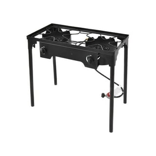 Kapas Outdoor & Indoor Portable Propane Stove, Double Burners with