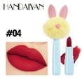 thumbnail image 1 of Barra de labios Mini Rabbits Hair de 5 colores, acabado mate aterciopelado, brillo de labios, 1 of 1