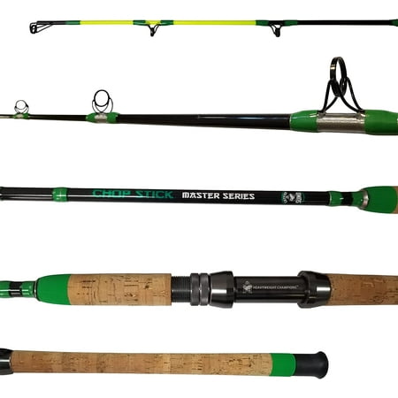 Catfishing Rod Master Series Chop Stick 1-Piece Casting Catfish Rods for Baitcasting Fishing Medium Heavy 7'6"