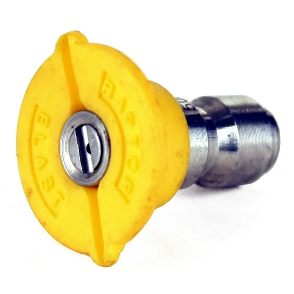 Raptor Blast 1/4" Stainless Steel Quick Connect 15 Degree Nozzle 3.5