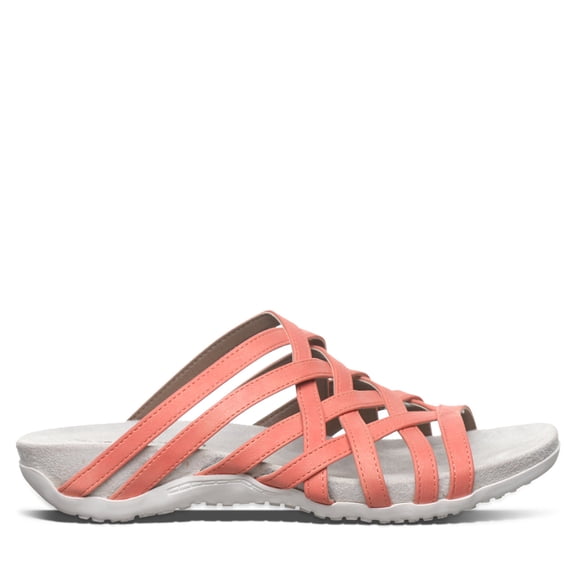 BEARPAW Women's Zinnia Coral Size 9 | Women's Sandal | Women's Shoe | Comfortable & Lightweight