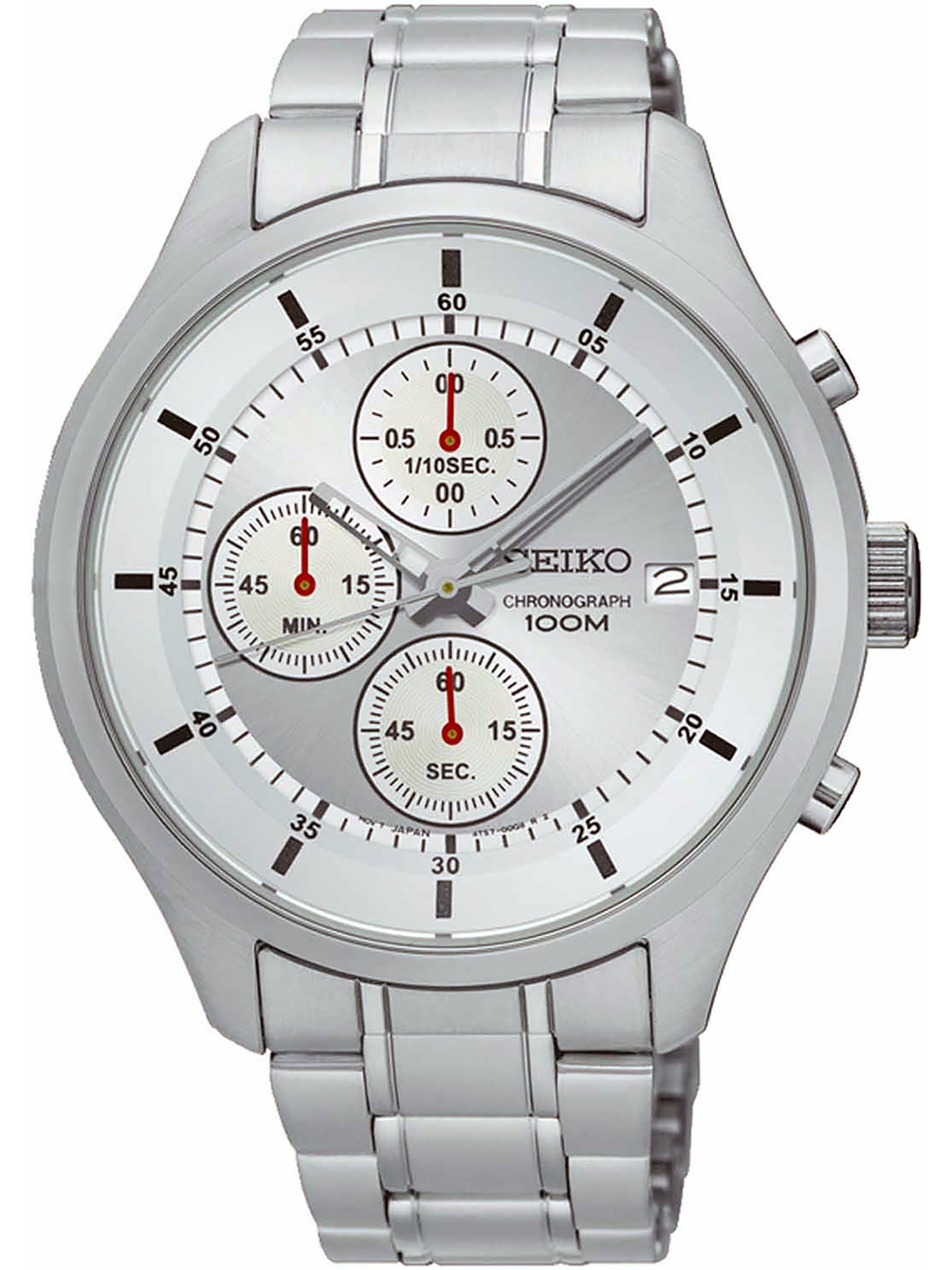 SEIKO SKS535P1,Men's Chronograph,stainless steel case and  bracelert,date,100m WR,SKS535 