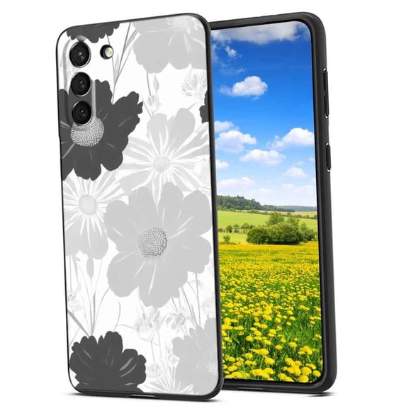 Flowers-354 Phone Case, Degined for Samsung Galaxy S21 FE Case Men Women, Flexible Silicone Shockproof Case for Samsung Galaxy S21 FE