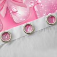 thumbnail image 4 of Manfei Monogrammed L Theme Curtains Pack of 2 (42x84 Each),Gcute Bowtie Bowknot Curtains Blackout,Pink Ribbon Bow Bedroom Curtains For Girl Teens,Ultra Soft Bedroom Decor, 4 of 6