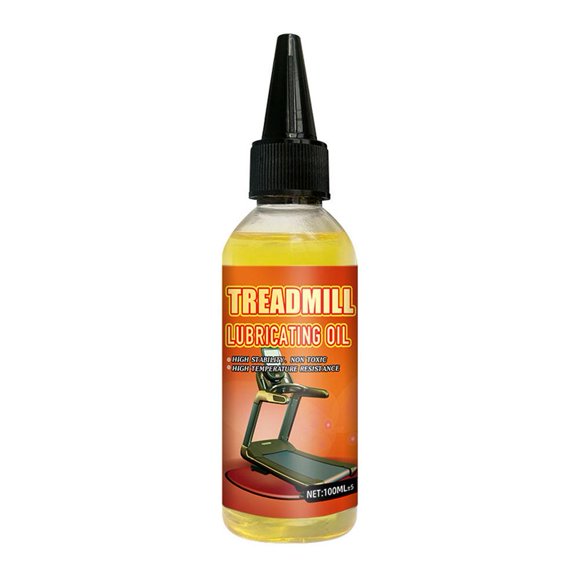 Lubrifiant pour Tapis Roulant en Silicone Pur (100 ml) - Huile d'Entretien Universelle à Faible Friction pour Courroie de Tapis Roulant pour un Fonctionnement Fluide, Prolonge la Durée de Vie de la Machine et Réduit le Bruit
