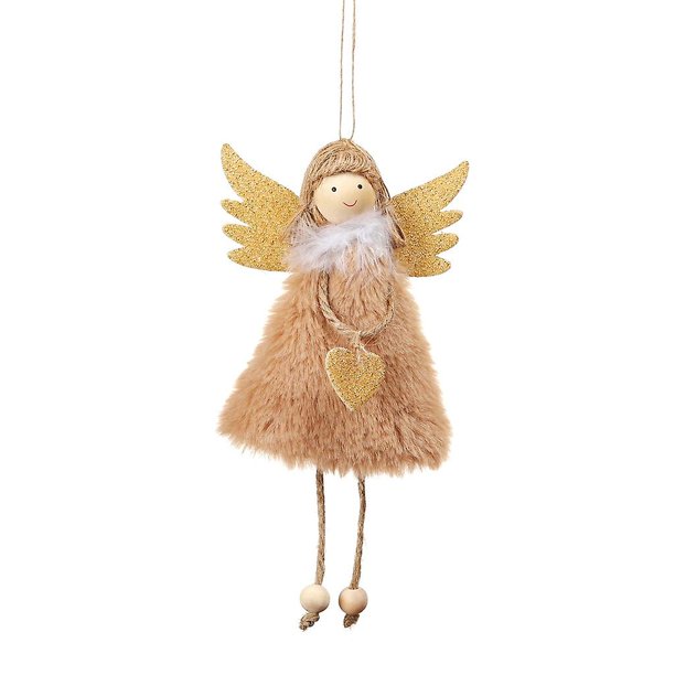 Decoración de fiesta de 7 pulgadas, decoración de Navidad y Año Nuevo, adorno favorito de las niñas