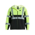 thumbnail image 5 of Bass Creek Outfitters Men's Class 3 Hi Vis Bonded Rain Jacket with Reflective Taping, Sizes M-2XL, 5 of 5