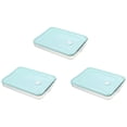 thumbnail image 1 of Methold 3 unids/set caja para el frigorífico para almacenamiento conveniente de alimentos contenedor de almacenamiento de alimentos caja de Termómetros de acuario Verde Matcha 1 capa y 1 funda, 1 of 6
