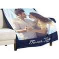 thumbnail image 4 of Custom Blanket with Photo and Text Memorial Gift for Lover, Couple,10 Photos Collage Blanket with Pictures Customized for Wife, Husband, Personalized Throw Blanket for Anniversary A Blankets, 4 of 5