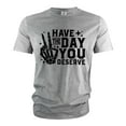 thumbnail image 6 of have the day you deserve shirt Funny skeleton hands Cinco de Mayo Halloween Tee shirt Birthday Gift (Large Military Green), 6 of 7
