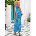 thumbnail image 2 of Vestido PRETTYGARDEN Tubo Strapless Floral Maxi Azul XXL, 2 of 8