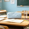 thumbnail image 6 of Back to School Supplies Under 1 Pencil Case Aesthetic Zipper Pencil Bag Big Capacity Pencil Pouch for Teen Girls Boys Students #231, 6 of 6