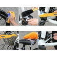 thumbnail image 4 of Arghm Bicycle Cleaning Tool Kit,6-Piece Set,Chain Wheel Brushes,Orange Plastic Coral Velvet,Tire to Crevice,Bike Maintenance,Comprehensive Care Accessories, 4 of 8