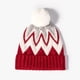 thumbnail image 4 of Sombreros de invierno para hombres y mujeres, sombrero de lana a rayas con bolas de pelo, sombrero de punto grueso cálido para exteriores para otoño e invierno para mujeres Fridja nalpqowj1700, 4 of 5