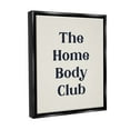 thumbnail image 4 of Stupell Industries Minimal Introverted Phrase Typography Painting Black Floater Framed Canvas Art Print Wall Art, 25 x 31, 4 of 10