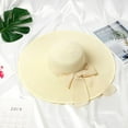 thumbnail image 2 of Sun Hats for Women Wide Brim Summer Beach Hats for Women Foldable Travel Straw UV Protection, 2 of 7