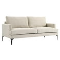 thumbnail image 2 of Modway Evermore Upholstered Fabric Sofa in Beige, 2 of 8