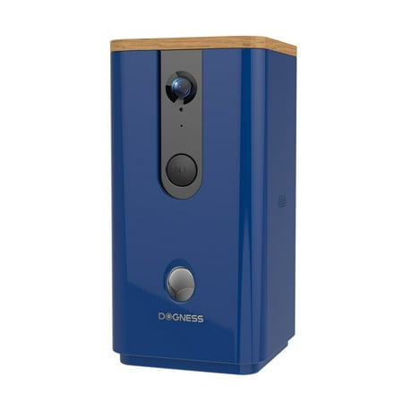 UPC: 0843775108447 | DOGNESS Pet Treat Dispenser with Camera  Monitor Your Pet Remotely with HD Video  Two-Way Audio  Night Vision  for Dogs and Cats – Blue