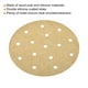 thumbnail image 4 of Papel pergamino para freidora de aire Uxcell de 6 pulgadas, 200 piezas de papel para hornear, antiadherente, a prueba de aceite, para cocinar en horno, marrón, 4 of 5