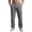 Gray, variant on Beach Pants for Men Cotton Drawstring Elastic Waist Cotton Linen Pants Relaxed Fit Straight Leg Lightweight Breathable Causal Trousers, XL