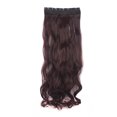 thumbnail image 2 of FLORATA 24-29 Inches Wavy 3/4 Full Head Clip in Hair Extensions One Piece Hair Up to 20 colors, 2 of 4