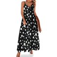 thumbnail image 1 of YAYOI KUSAMA - Vestido sin mangas POLKA DOTS INVERTIDO Vestido de noche para mujer Vestidos de fiesta para mujer Ropa de mujer Vestidos de mujer, 1 of 7